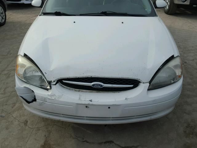 1FAFP55S03A108801 - 2003 FORD TAURUS SES WHITE photo 7