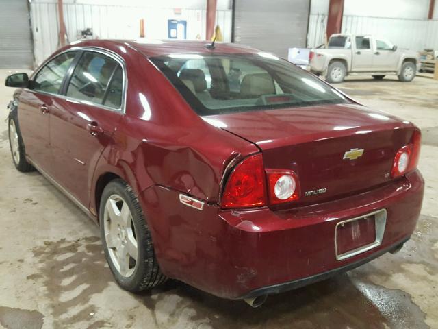 1G1ZJ57748F271441 - 2008 CHEVROLET MALIBU 2LT RED photo 3