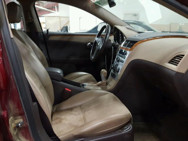 1G1ZJ57748F271441 - 2008 CHEVROLET MALIBU 2LT RED photo 5