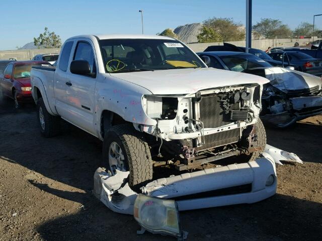 5TETU62N26Z174917 - 2006 TOYOTA TACOMA PRE WHITE photo 1