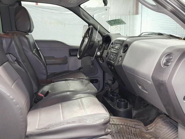 1FTRX14W07NA22407 - 2007 FORD F150 SILVER photo 5