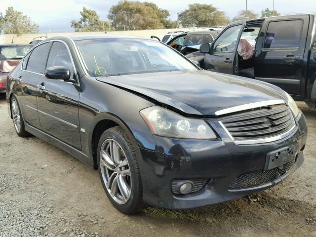 JNKAY01E18M605140 - 2008 INFINITI M35 BASE BLACK photo 1