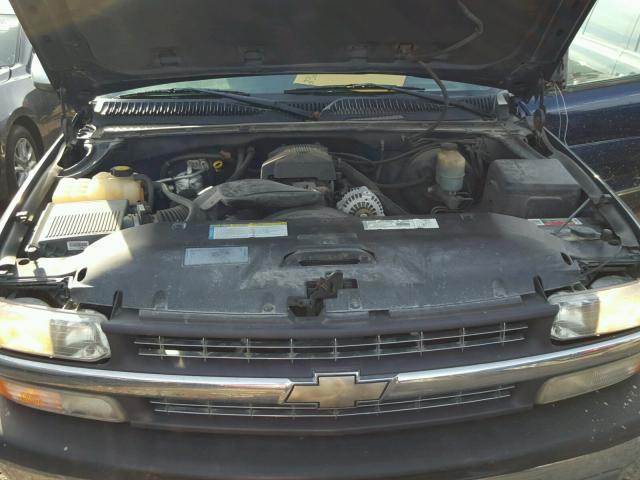 2GCEC19T6Y1404629 - 2000 CHEVROLET SILVERADO BLUE photo 7