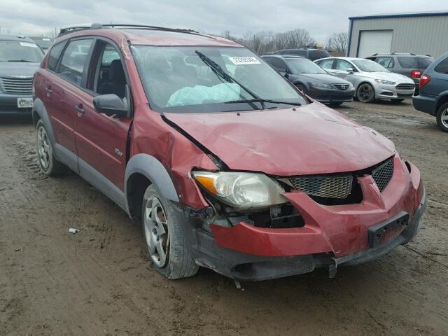 5Y2SL62843Z453009 - 2003 PONTIAC VIBE MAROON photo 1