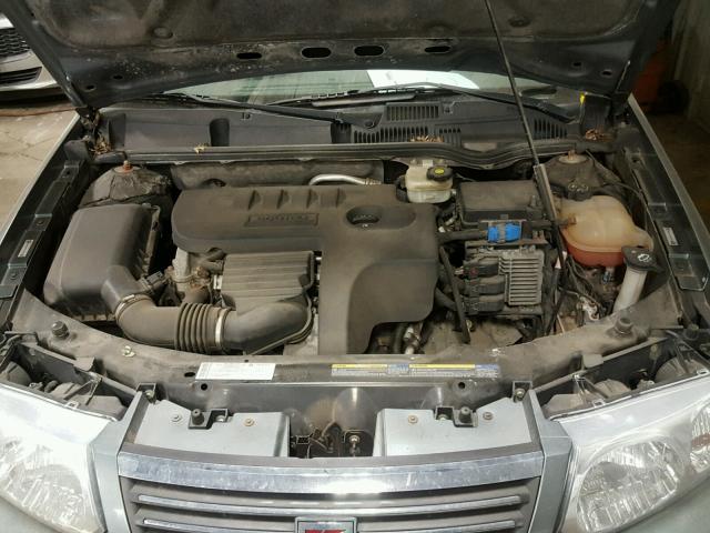 1G8AL55F67Z172832 - 2007 SATURN ION LEVEL GRAY photo 7