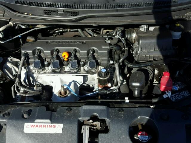 19XFB2F84EE011191 - 2014 HONDA CIVIC EX შავი ფოტო 7