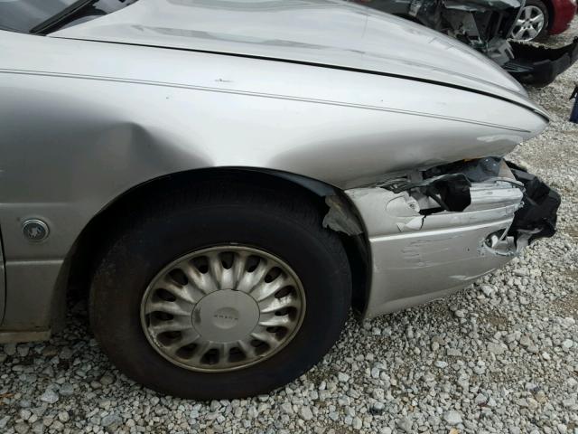 1G4HP52K844172975 - 2004 BUICK LESABRE CU SILVER photo 10