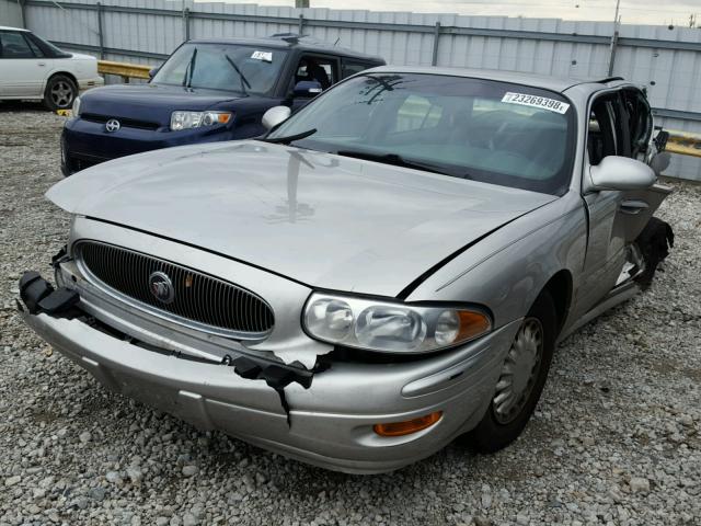 1G4HP52K844172975 - 2004 BUICK LESABRE CU SILVER photo 2