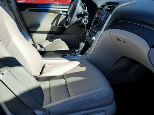 19UUA66248A003548 - 2008 ACURA TL BLACK photo 5