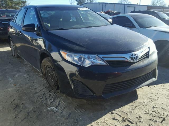 4T1BF1FK6DU206228 - 2013 TOYOTA CAMRY L BLACK photo 1