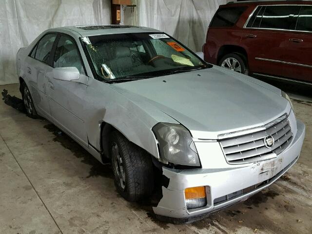 1G6DM57N730105386 - 2003 CADILLAC CTS SILVER photo 1