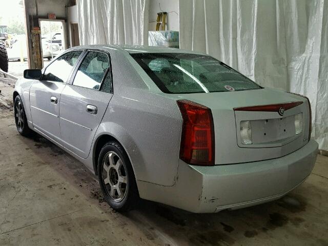 1G6DM57N730105386 - 2003 CADILLAC CTS SILVER photo 3