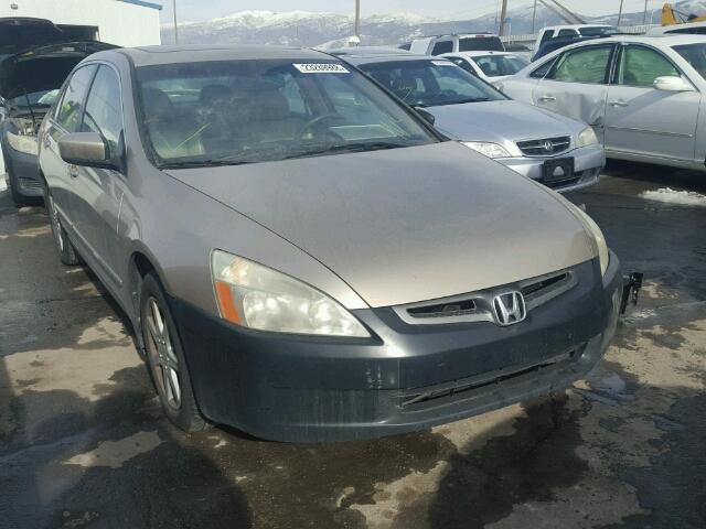 1HGCM66503A008767 - 2003 HONDA ACCORD EX GOLD photo 1