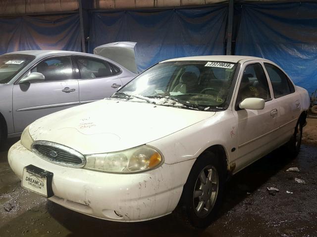 1FAFP6638XK217214 - 1999 FORD CONTOUR SE WHITE photo 2