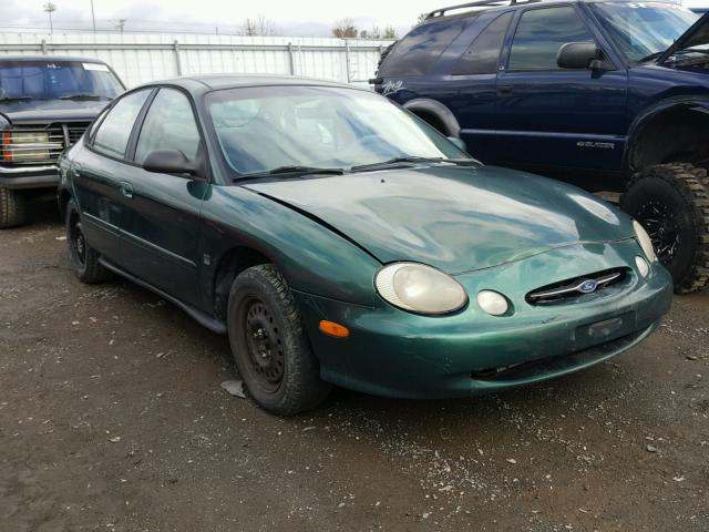 1FAFP53S8XG261013 - 1999 FORD TAURUS SE GREEN photo 1