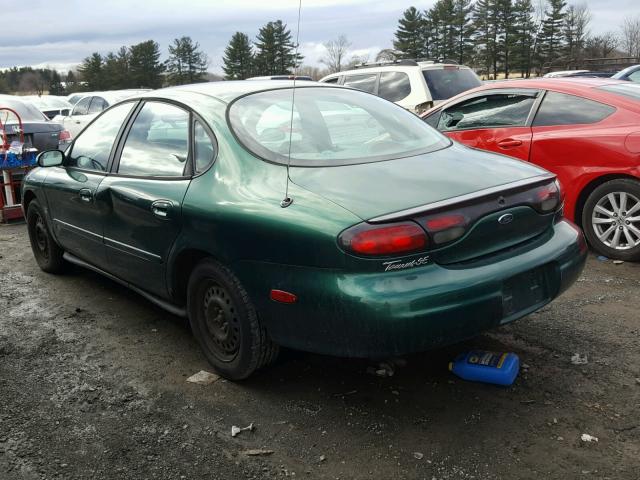 1FAFP53S8XG261013 - 1999 FORD TAURUS SE GREEN photo 3