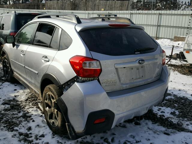 JF2GPAWC7D2843254 - 2013 SUBARU XV CROSSTR GRAY photo 3