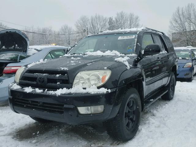 JTEBT14R730023273 - 2003 TOYOTA 4RUNNER SR BLACK photo 2