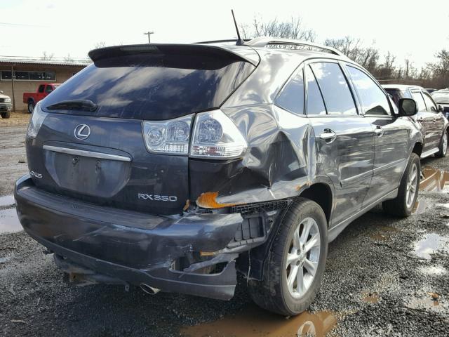 2T2HK31U29C107503 - 2009 LEXUS RX 350 BLUE photo 4