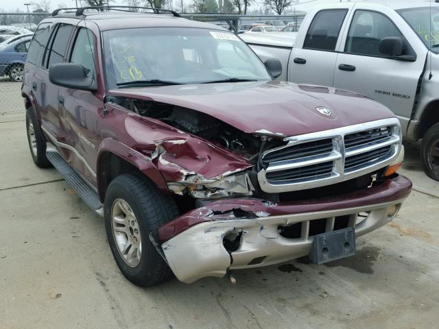 1B4HR28NX1F623092 - 2001 DODGE DURANGO RED photo 1