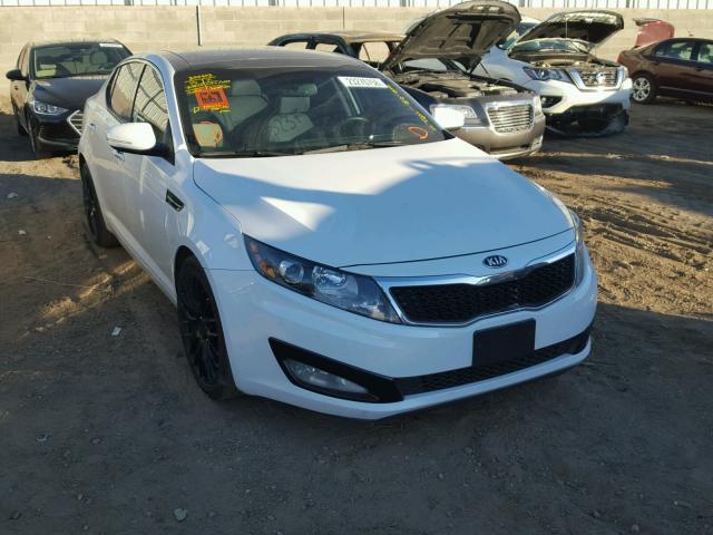 5XXGN4A78DG212975 - 2013 KIA OPTIMA EX WHITE photo 1