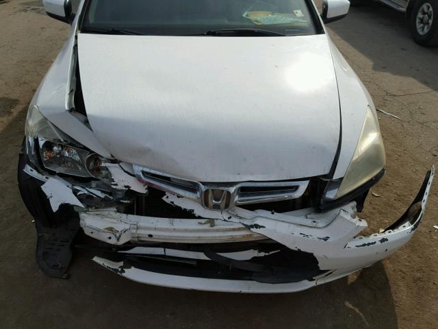 1HGCM66513A050753 - 2003 HONDA ACCORD EX WHITE photo 9