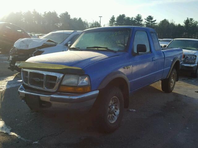 1FTZR15U4WTA03697 - 1998 FORD RANGER SUP BLUE photo 2