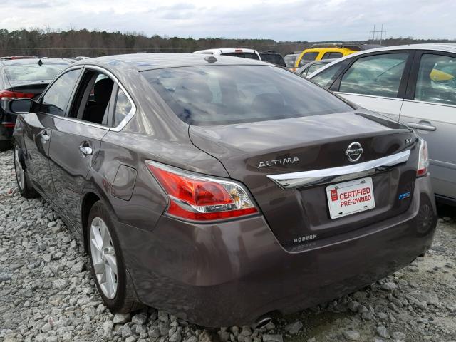 1N4AL3AP9EC406217 - 2014 NISSAN ALTIMA 2.5 BROWN photo 3