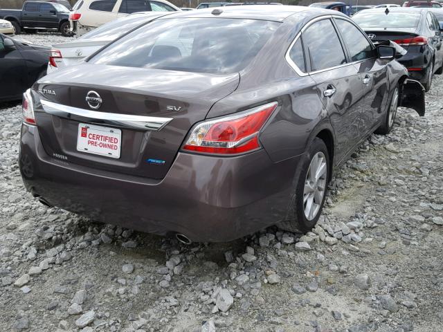 1N4AL3AP9EC406217 - 2014 NISSAN ALTIMA 2.5 BROWN photo 4