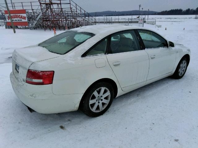 WAUDG74F05N109120 - 2005 AUDI A6 3.2 QUA WHITE photo 3