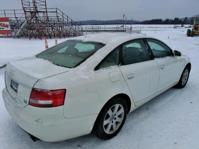 WAUDG74F05N109120 - 2005 AUDI A6 3.2 QUA WHITE photo 4