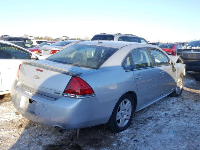 2G1WG5E34C1185001 - 2012 CHEVROLET IMPALA LT SILVER photo 4