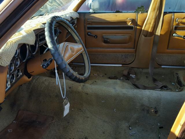 GH41G7G203414 - 1977 DODGE ASPEN BROWN photo 5