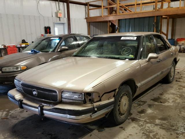 1G4HP52L0SH479068 - 1995 BUICK LESABRE CU GOLD photo 2