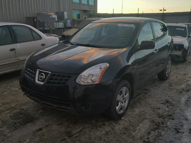 JN8AS5MT8AW009290 - 2010 NISSAN ROGUE S BLACK photo 2