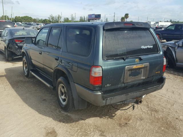 JT3GM84R2V0015086 - 1997 TOYOTA 4RUNNER GREEN photo 3