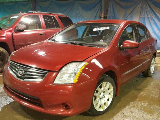 3N1AB6AP0AL717065 - 2010 NISSAN SENTRA 2.0 RED photo 2