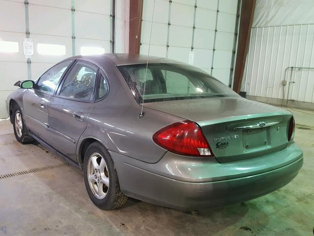 1FAFP55283A276864 - 2003 FORD TAURUS SES GRAY photo 3