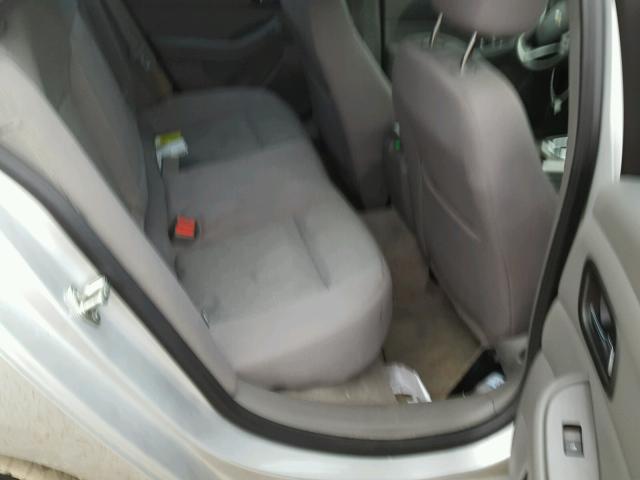 1G11B5SA6DF261792 - 2013 CHEVROLET MALIBU LS ვერცხლისფერი ფოტო 6