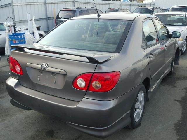 1NXBR32EX6Z655174 - 2006 TOYOTA COROLLA CE GRAY photo 4