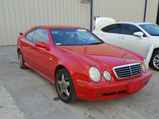 WDBLJ70G1XF079765 - 1999 MERCEDES-BENZ CLK 430 RED photo 1