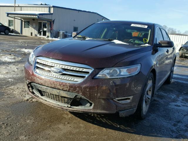 1FAHP2KT8AG136974 - 2010 FORD TAURUS SHO BROWN photo 2