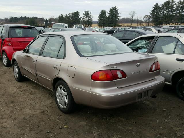 2T1BR12E9XC180513 - 1999 TOYOTA COROLLA VE GOLD photo 3