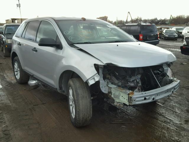 2FMDK3GC8EBA74748 - 2014 FORD EDGE SE SILVER photo 1