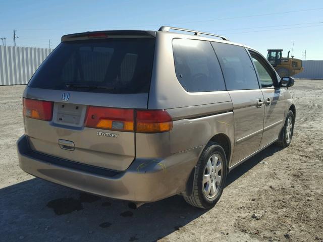 5FNRL18633B057523 - 2003 HONDA ODYSSEY EX TAN photo 4