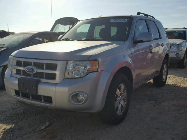 1FMCU04118KB83814 - 2008 FORD ESCAPE LIM SILVER photo 2