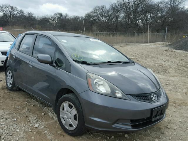 JHMGE8H34DC002348 - 2013 HONDA FIT GRAY photo 1