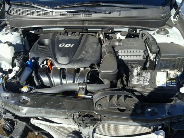 5NPEB4ACXEH886385 - 2014 HYUNDAI SONATA GLS SILVER photo 7