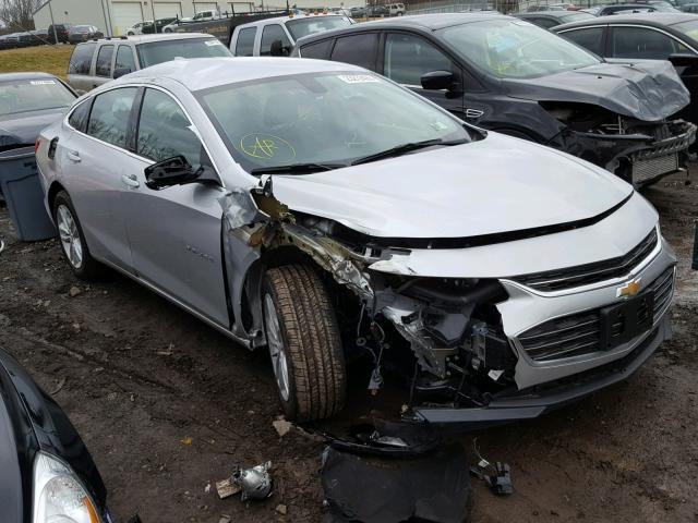 1G1ZE5ST9HF293573 - 2017 CHEVROLET MALIBU LT SILVER photo 1