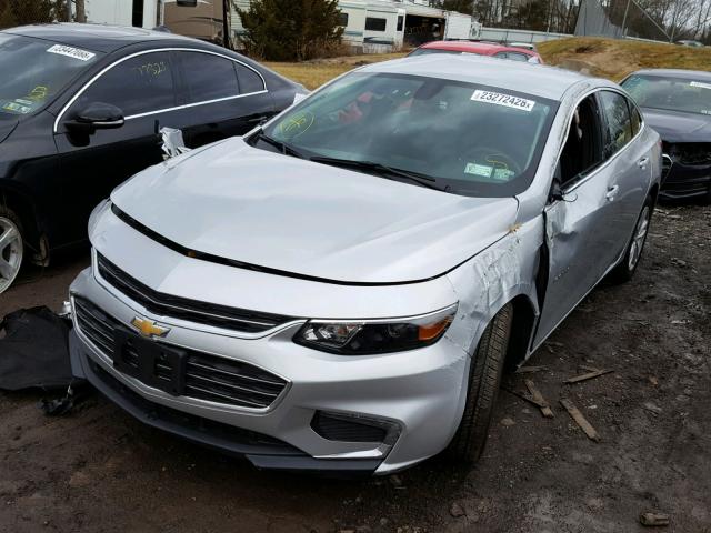 1G1ZE5ST9HF293573 - 2017 CHEVROLET MALIBU LT SILVER photo 2